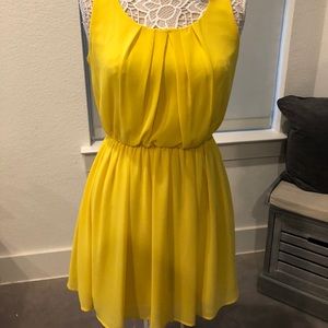 Yellow Midi Dress
